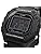 Casio W-218 Series Standard Digital Wristwatch, Men's, Women's, Chippukashi, Overseas Model, Black Inverted LCD W-218H-1BV, Waterproof