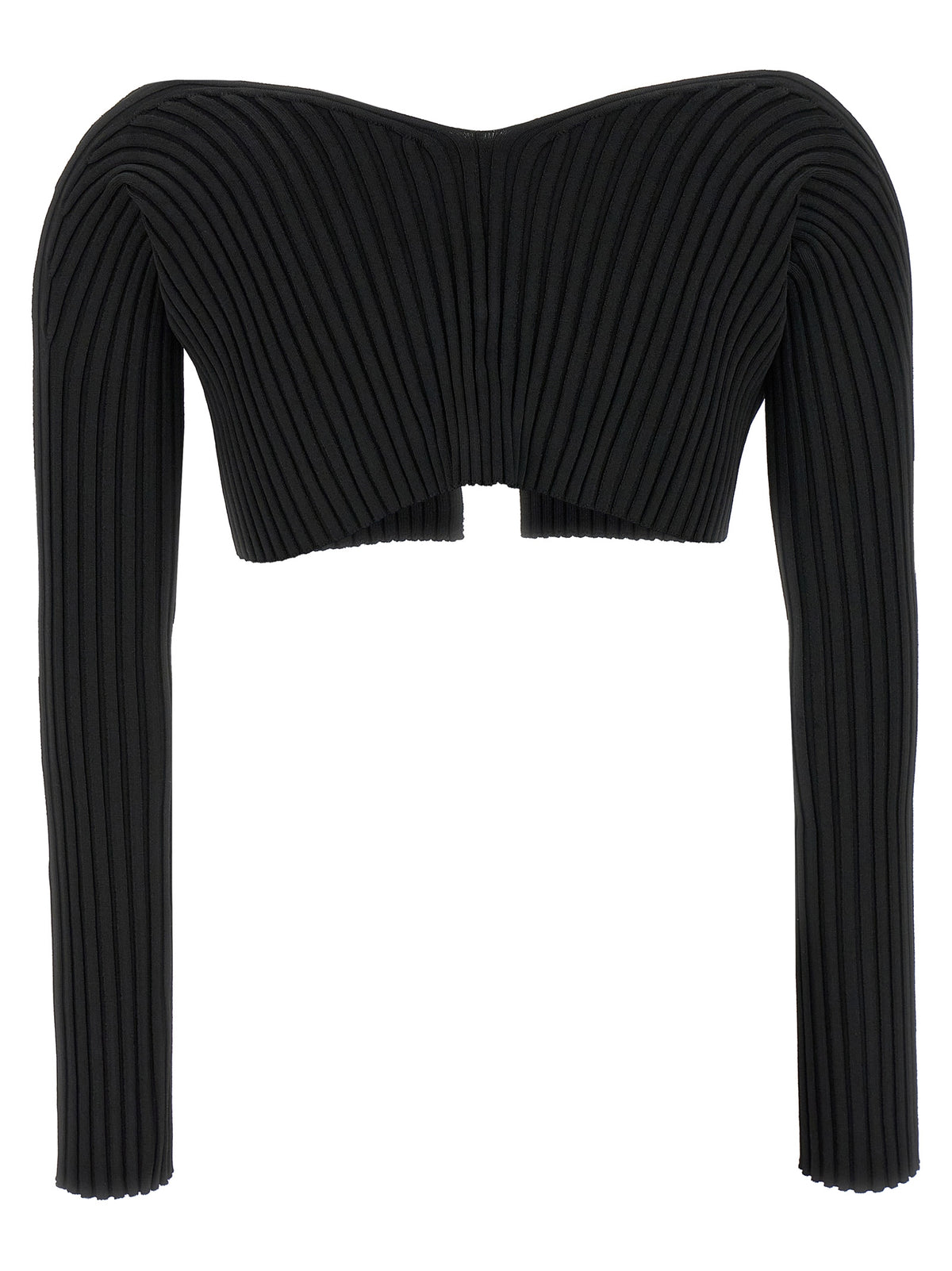 Jacquemus Jacquemus 'Le Maille Pralu' Cropped Cardigan - Image 3
