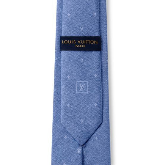 LOUIS VUITTON ネクタイ･コンステレーションデニム7CM - Image 3