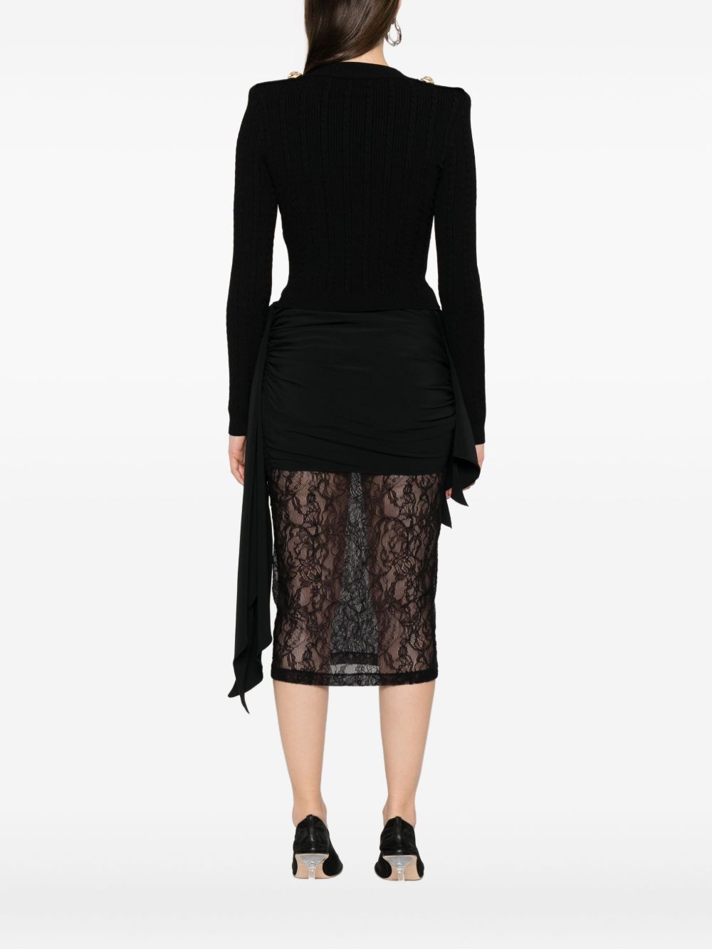 Balmain V Necked Cardigan - Image 3