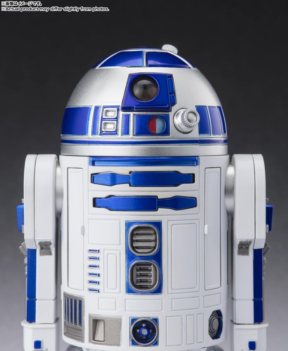 BANDAI SPIRITS S.H. Figuarts Star Wars R2-D2 Classic Ver., Approx. 3.5 inches (90 mm), ABS & PVC Pre-painted Action Figure