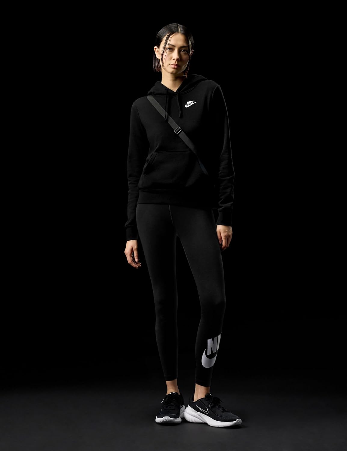 Nike Sudadera con Capucha de Forro Polar Pullover Sportswear Club para Mujer