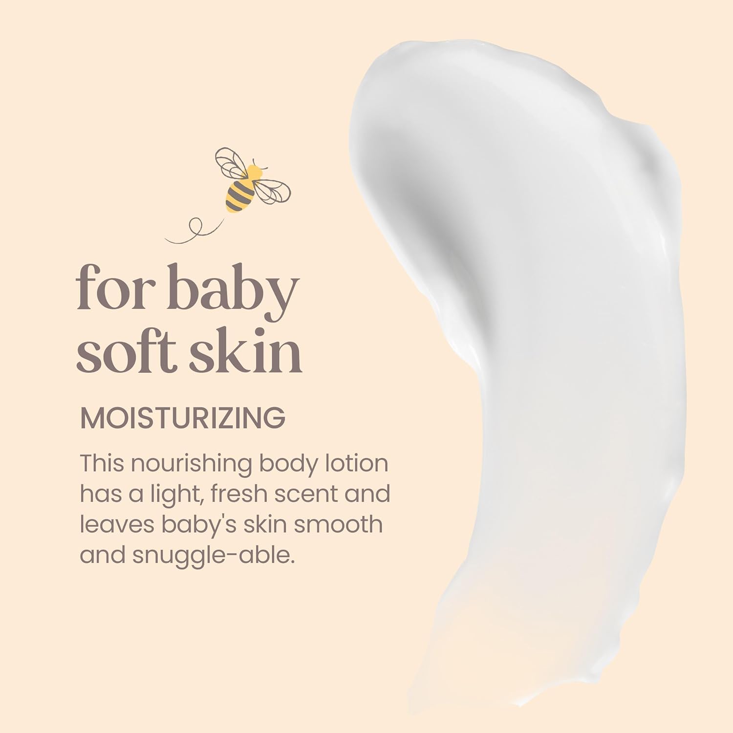 Loción sin fragancia de abeja bebé, de Burt's Bees, 6 fl oz, -3246, 3, 3
