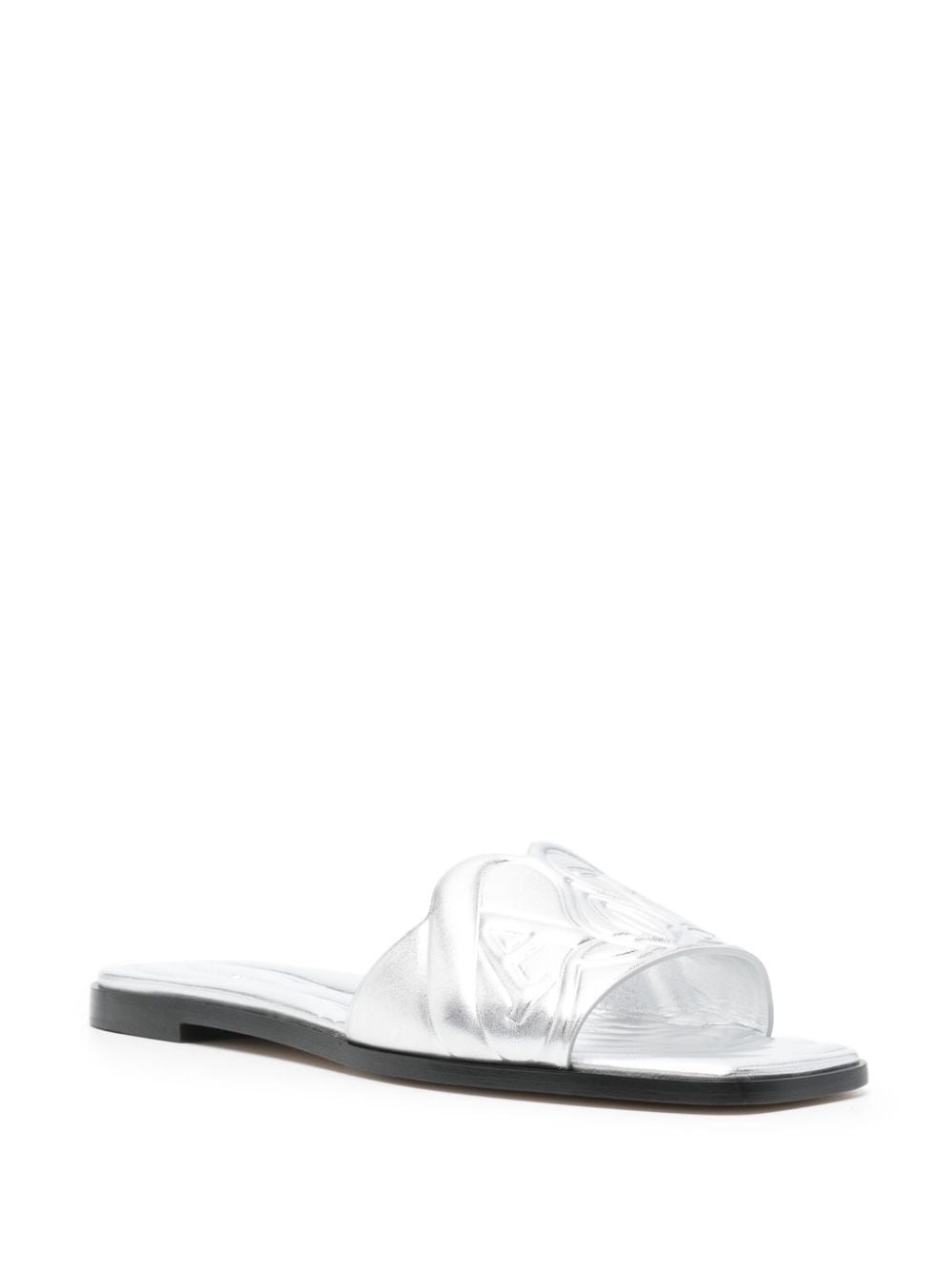 Alexander McQueen アレクサンダーMCクイーンシールレザーサンダル - Image 3