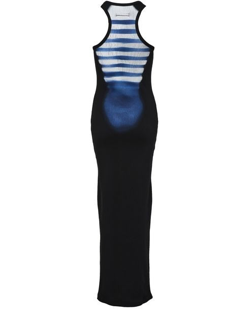 JEAN PAUL GAULTIER Male リブ編み ロングドレス - Image 3