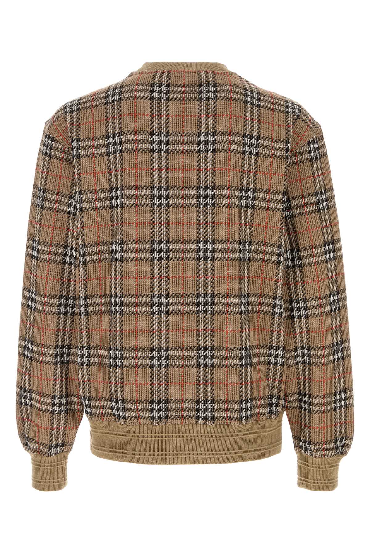 Burberry バーバリー刺繍ストレッチコットンブレンドセーター - Image 3