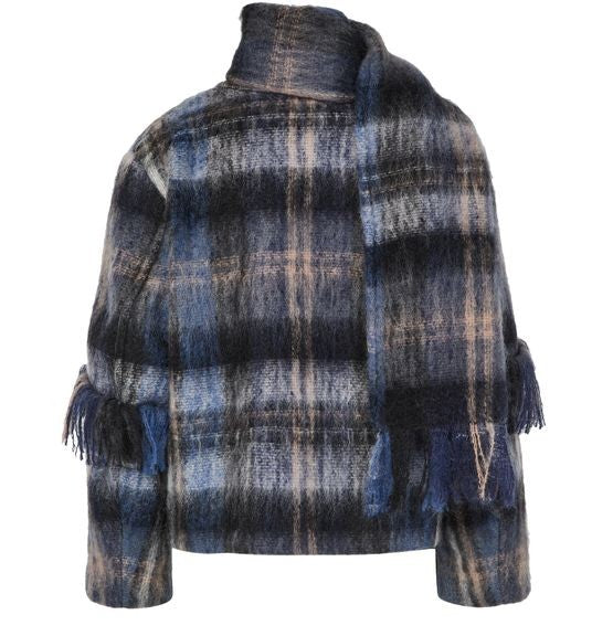 LOEWE Mohair and wool blend striped jacket - Image 3