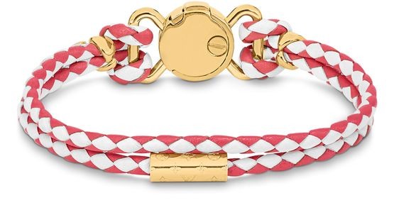 LOUIS VUITTON LV Icon Trainer Leather Bracelet - Image 3
