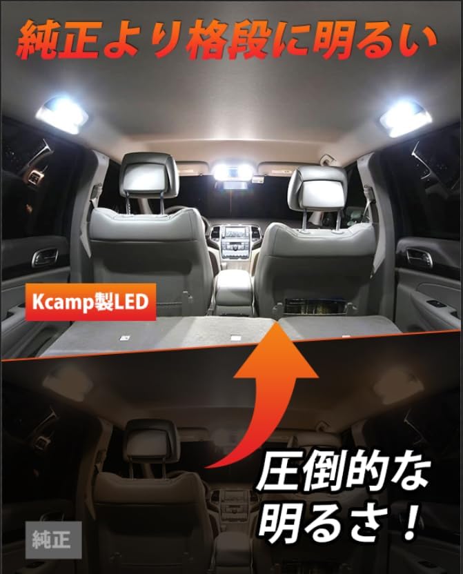 Kitasawa Shoji Suzuki Every DA17V DA64V LED Room Lamp, Everyday Van, Mazda, Scrum, Van, Room Lamp, LED Interior Light, Mitsubishi, Mini Cab, Van, Front Lamp, Nissan, NV100 Clipper, High Roof, LED Room
