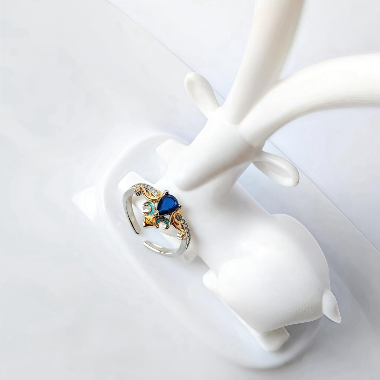 Sizuuenn Haragami Nouvillette Ring, Cosplay, Accessories, Anime, Accessories, School Festivals, Cultural Festivals, Festivals, Halloween, Events, Props for Photography, Commemorative, Present, Women's