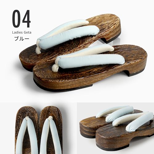 [NISHIORI] Stylish Yukata Geta Clogs, Collection, Plain Nose Thong, Cool, Simple, 10 Colors to Choose from, Yukata Geta, Feet Won't Hurt, Fluffy Thong, Women's, Summer Footwear, Yakitoridai, Nuance