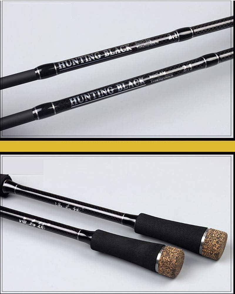 Lure Rod, Carbide Fishing Rod, Sea Fishing Rod, Far Throw Fishing Rod, 3 Strands (Transparent, 3.0 m), Sea Bass Rod, MH/H Fishing Rod, Double Tip Included, Carbon, Spinning Rod, Casting Rod