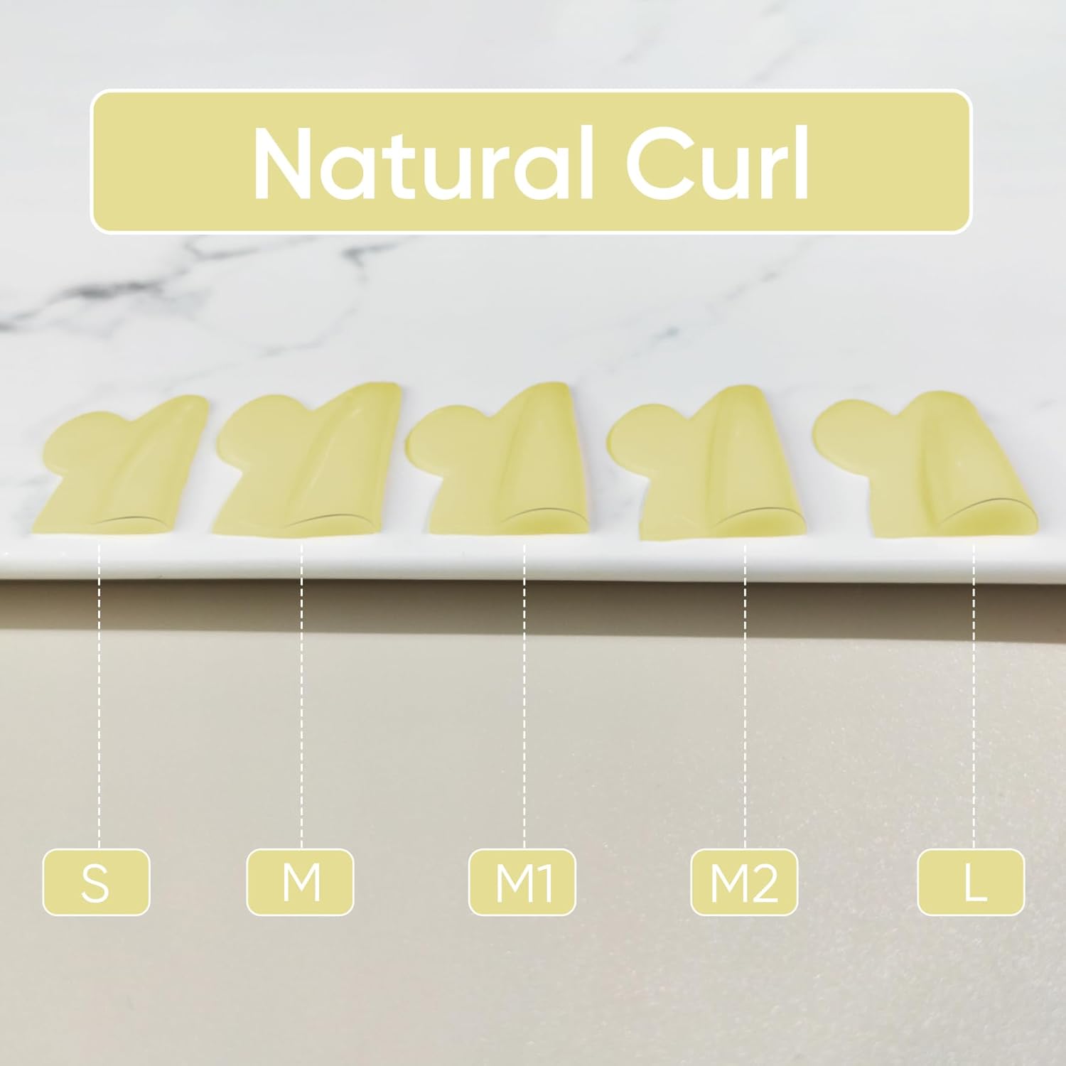 Libeauty Eyelash Perm Pad Cute Mouse Shaped Reusable Eyelash Lift Shield Self Adhesive Super Soft Eyelash Perm Rod 10pcs/5 Sizes Eyelash Perm Tool