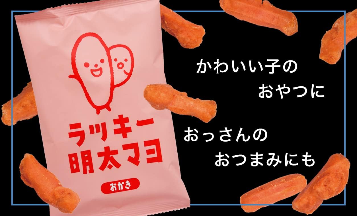 Sanshin Lucky Menta Mayo Oka, 1.2 oz (34 g) x 12 Packs