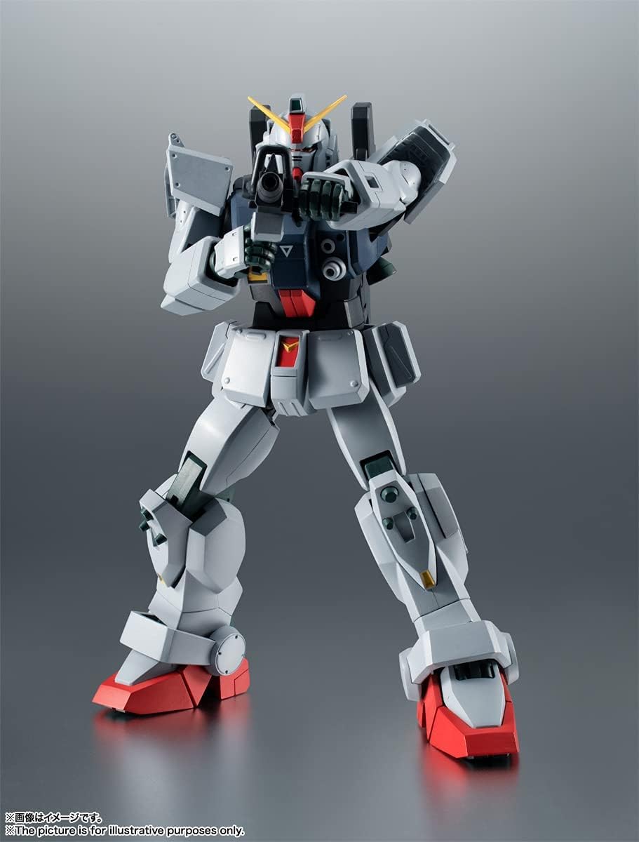 Robot Spirits Mobile Suit Gundam 08 MS Platoon Side MS RX-79 (G) Land Type Gundam Version, A.N.I.M.E. Approx. 4.9 inches (125 mm), PVC & ABS Pre-painted Action Figure