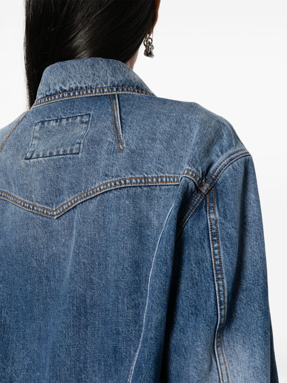 Alexander McQueen アレクサンダーMCクイーンデニムジャケット - Image 3