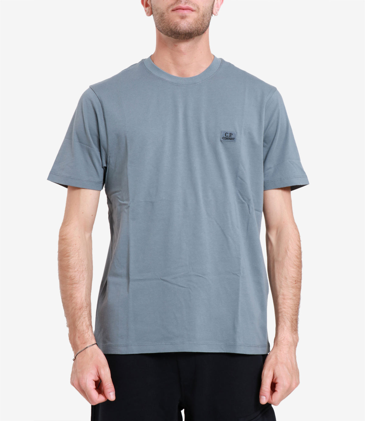 C C.P.会社Tシャツとポロスグレー - Image 3