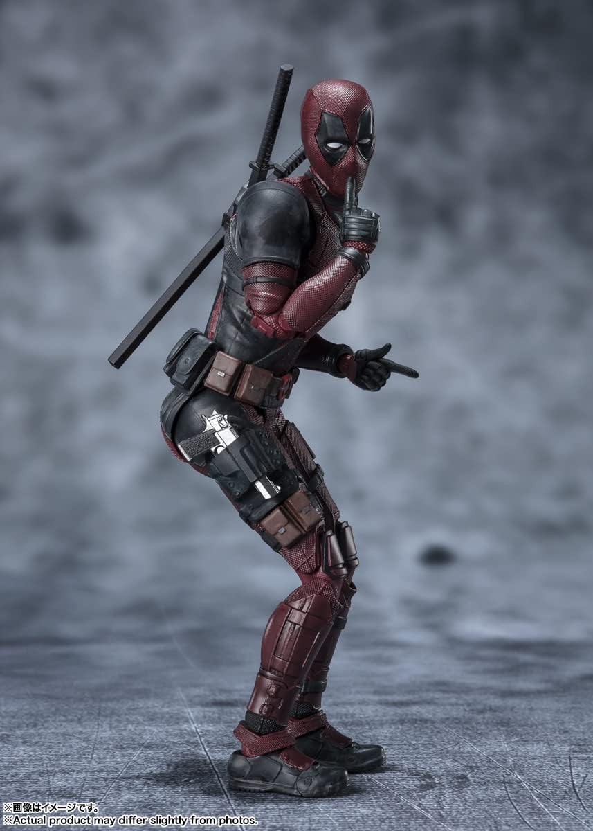 BANDAI SPIRITS S.H. Figuarts Deadpool (DEADPOOL 2), Approx. 6.1 inches (155 mm), ABS & PVC, Pre-painted Action Figure