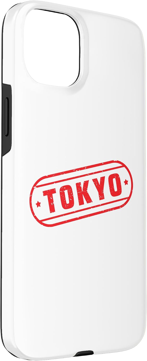 東京 ロゴ #1 タグ 日本 渋谷 休暇 大阪 旅行 富士山 にほんこく アジア 札幌 お土産 スマホケース iPhone 15 Plus 用