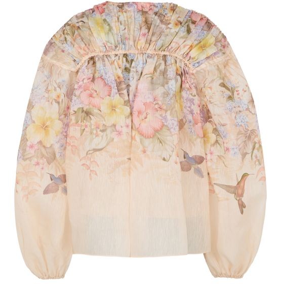 ZIMMERMANN Illuminate drawn long sleeves blouse - Image 3