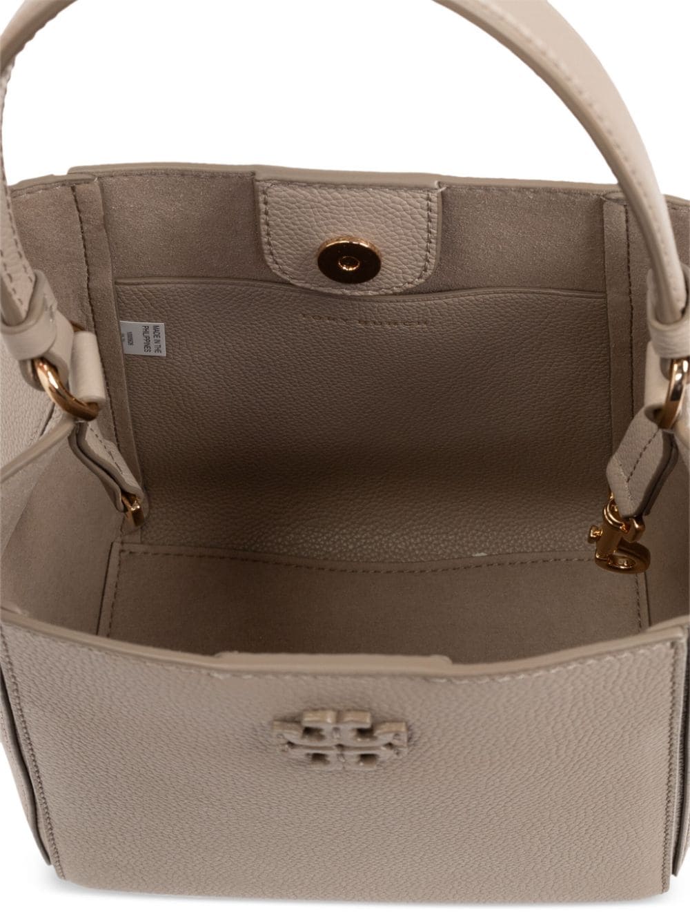 Tory Tory Burch Mc Grawスモールレザーバケットバッグ - Image 3