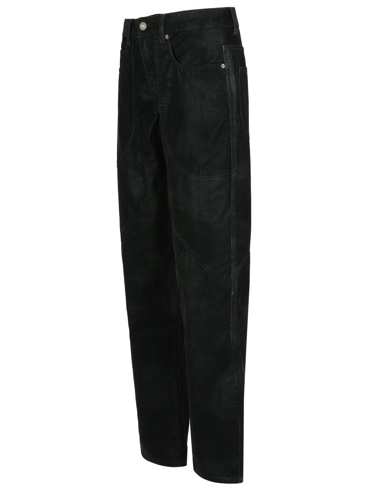 Marant イザベル・マラン・エトワイル 'ケルヴィナ'ブラックフェイクリアパンツ - Image 3