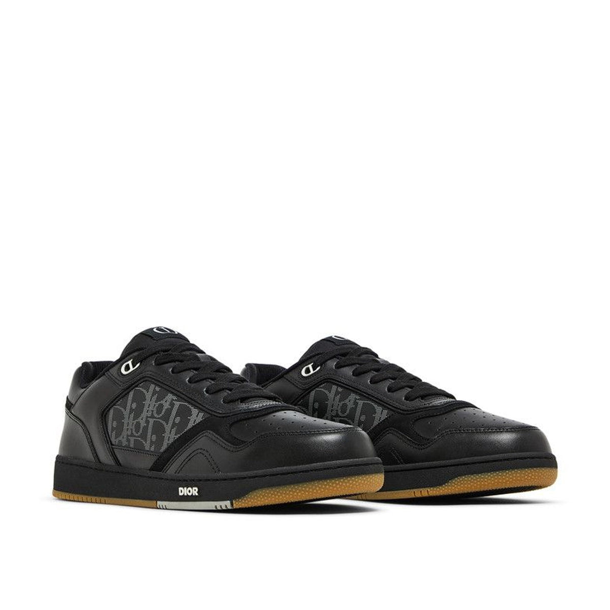 Dior Dior Oblique Leather Sneakers - Image 3