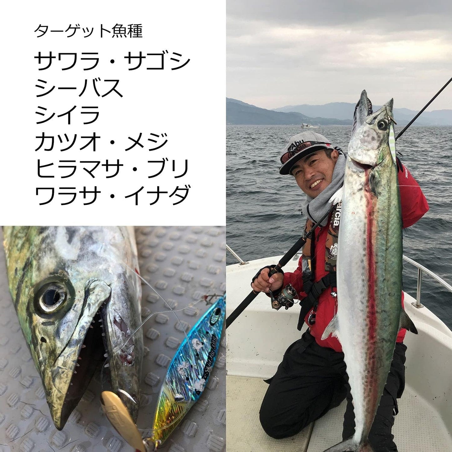 Abu Garcia OCEANFIELD Sawara Casting Series Assorted