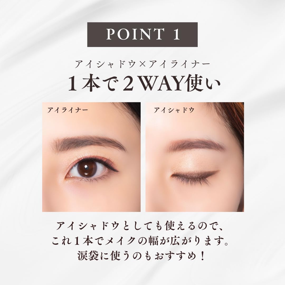 [DLUX PROFFESIONAL OFFICIAL] Gel Eyeliner / Black / Waterproof / Oil Free / Won't Fall Off/ Pencil/High Color/Dense Lines/Skin Friendly/Long Lasting/Strong/Waterproof (Deep Black)