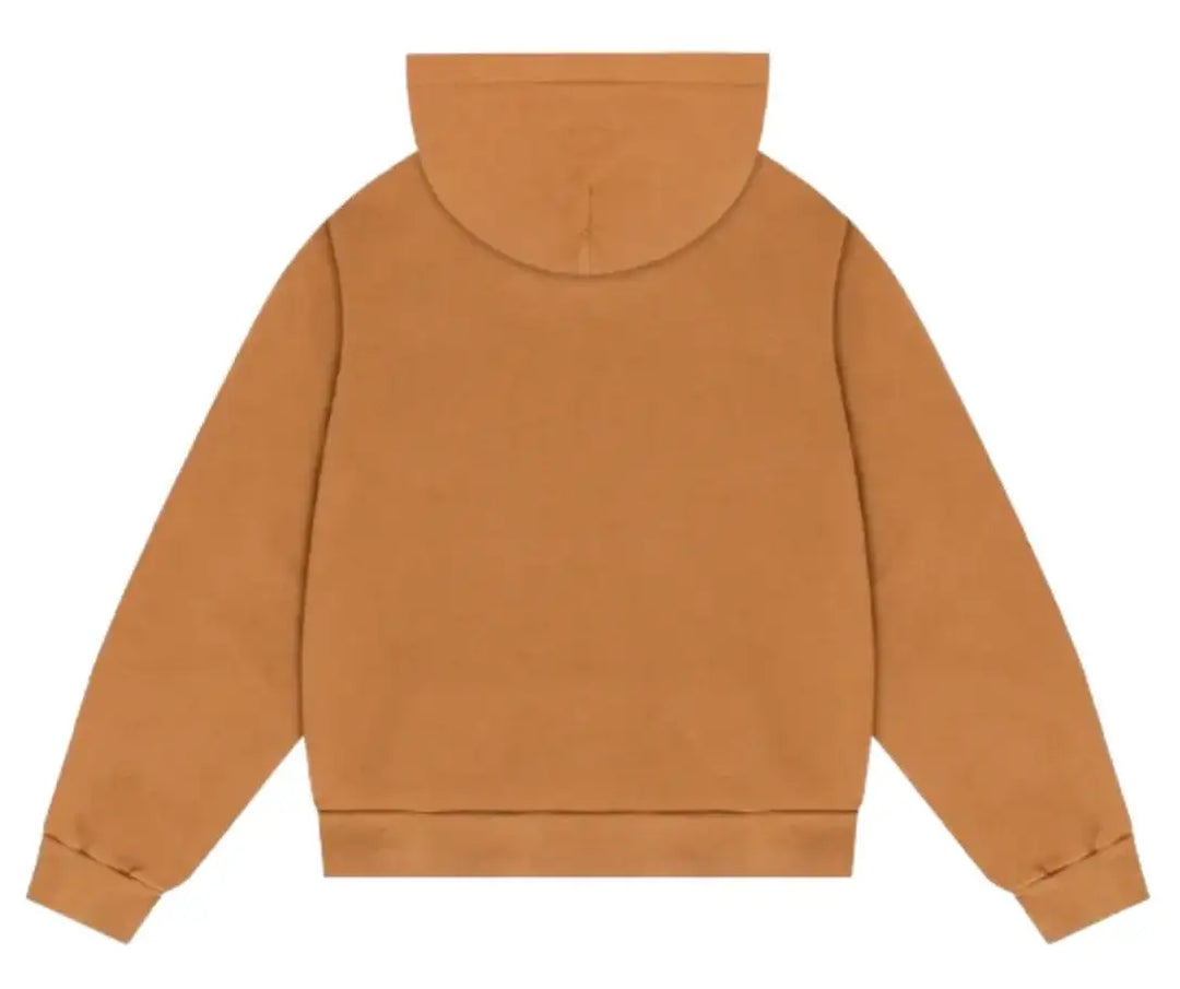 DENIM TEARS 'ADG' BROWN HOODIE SWEATSHORT SET