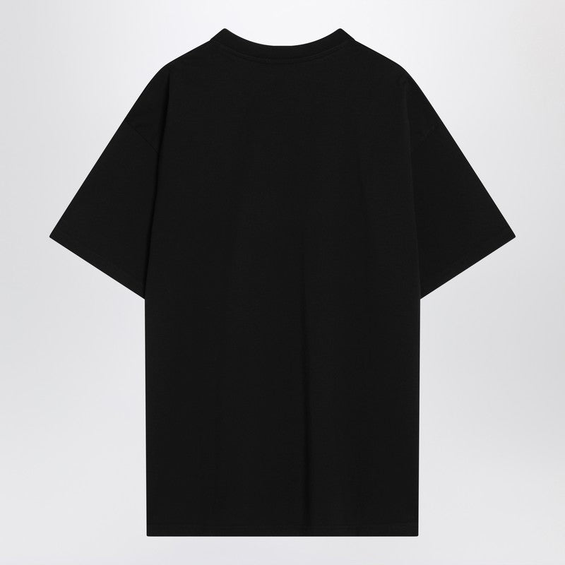 Givenchy Givenchy Black Cotton T Shirt With Logo - Image 3