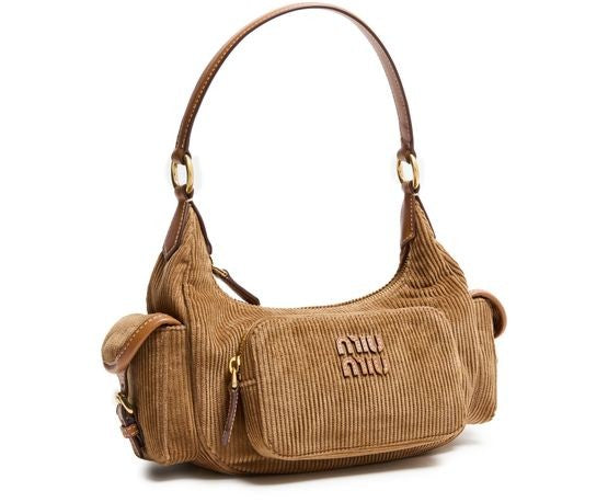 MIU MIU Corduroy bag with multiple pockets - Image 3