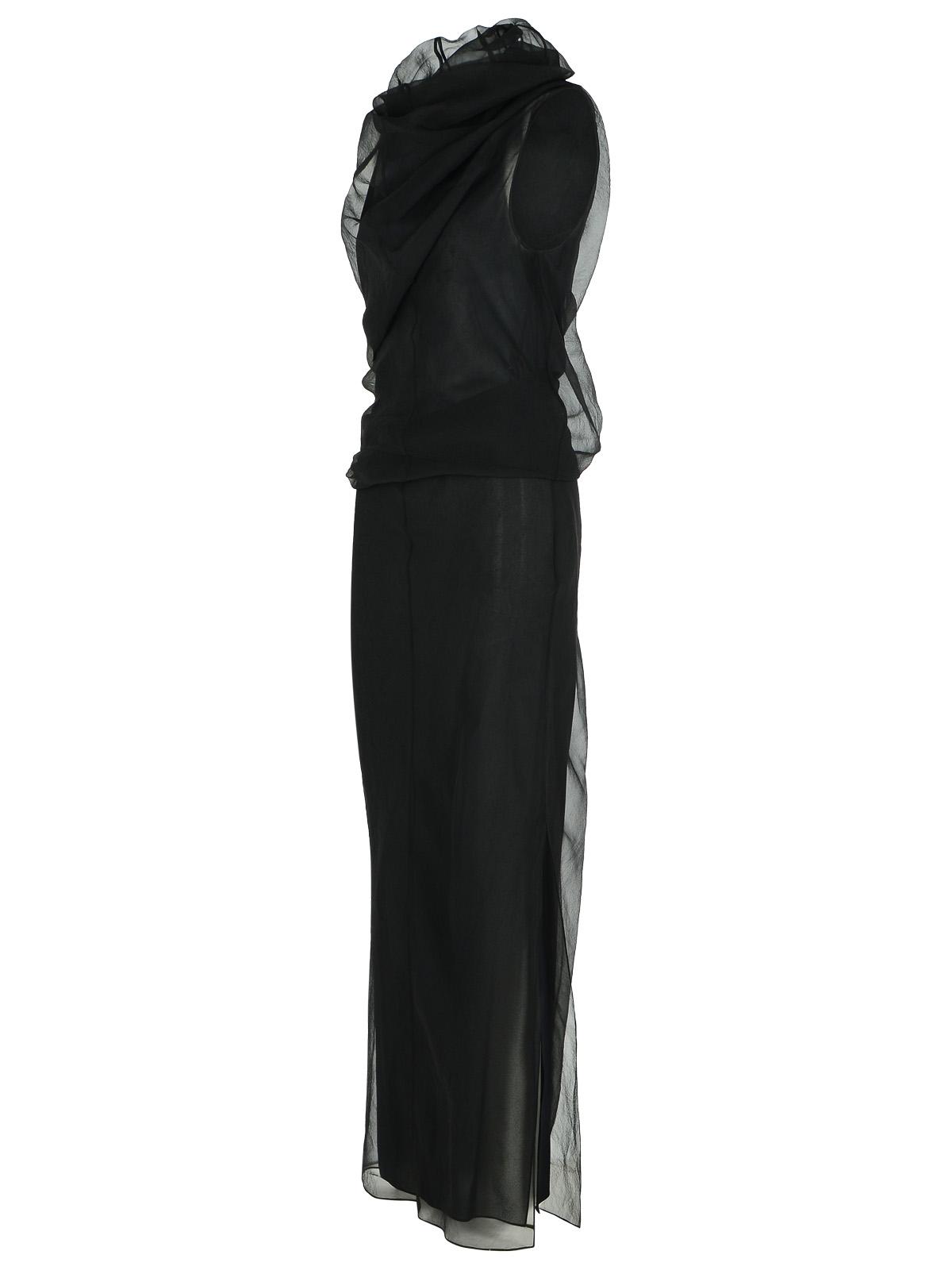 Khaite Khaite 'Jeanty'黒いシルクドレス - Image 3