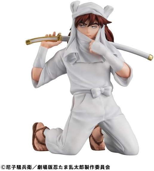 G.E.M. Series Movie Version Nintama Rantaro Tenohira Tengi Complete Figure