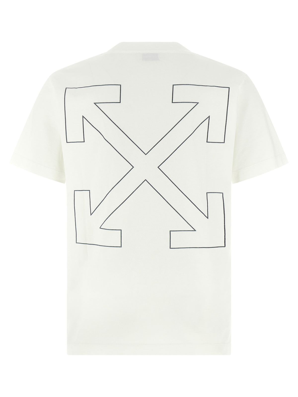 Off Off White 'Outline Arrow Slim' T Shirt - Image 3
