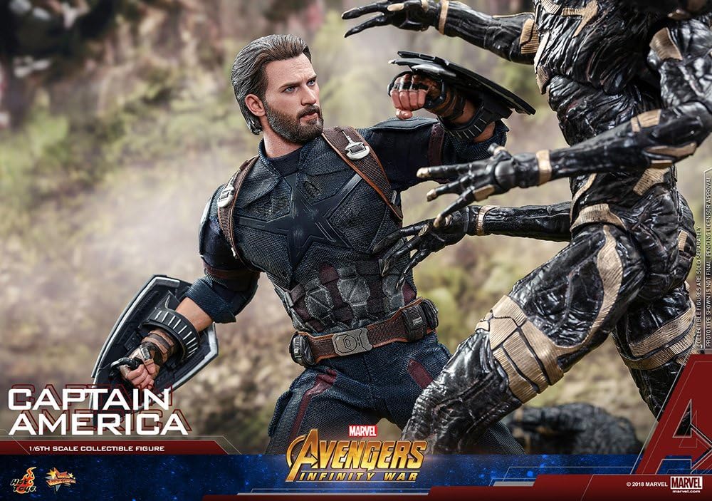 Movie Masterpiece: Avengers Infinity War, 1/6th Scale Figure Captain America