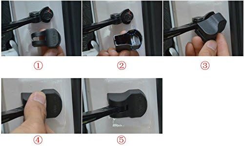 Toyota Toyota Toyota Dedicated Door Hinge, Door Stopper, Protective Cover, 2015 Edition, Prius, Harrier, 86, Aqua, Crown, VOXY and Various One Box Cars