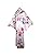 [HONGFU] Japanese Kimono Costume Floral Geisha Yukata Long Robe Asian Traditional Masquerade Bathrobe Pajama Belt Costume
