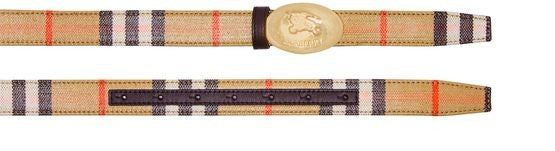BURBERRY Check belt - Image 3