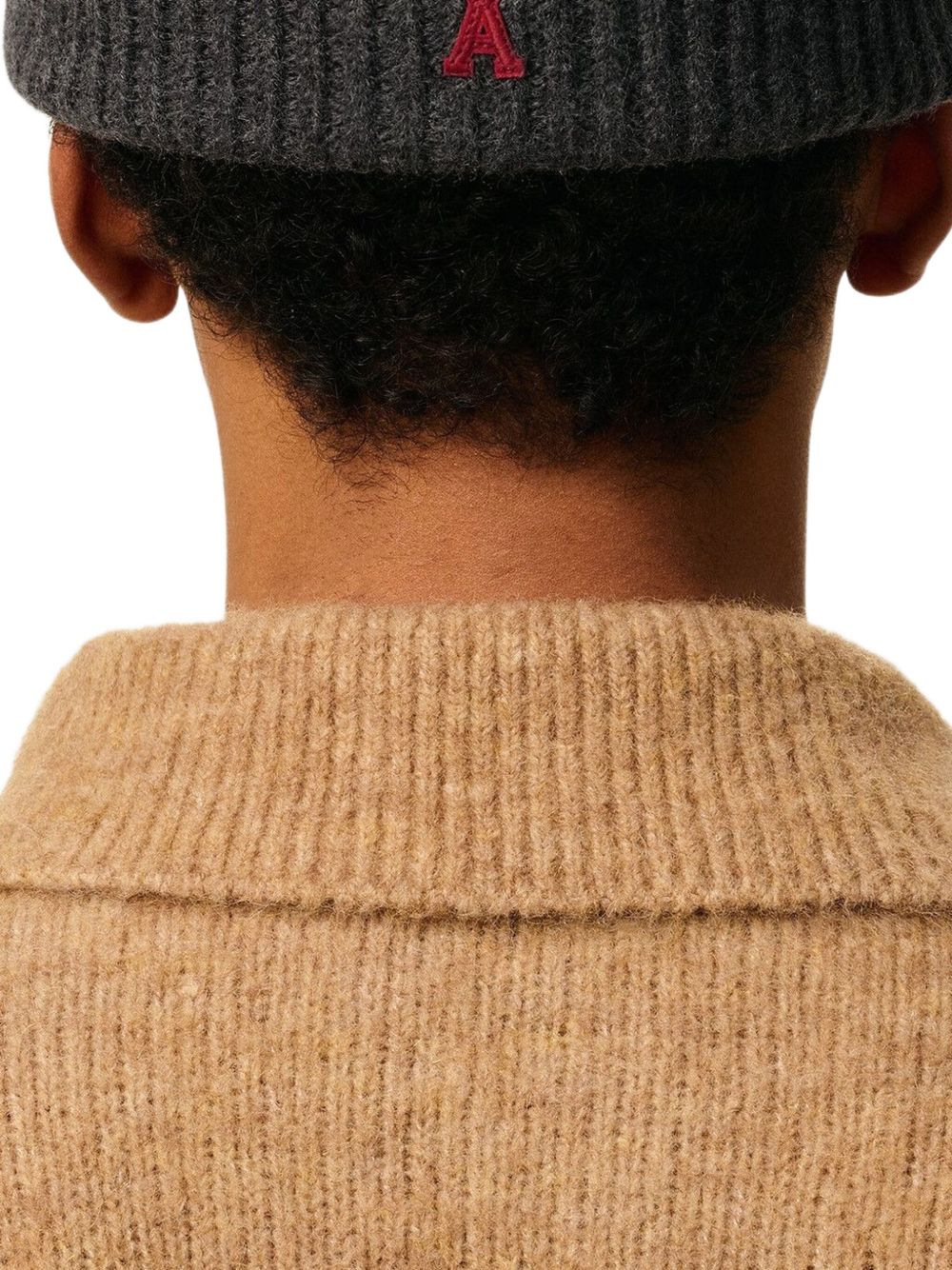 Ami Ami Paris Ami De Coeur Wool Beanie - Image 3