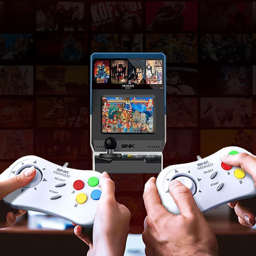 NEOGEO Mini PAD - 白 NEO GEO Mini/NEO-GEO Arcade Stick Pro用 SNKクラシック有線ゲームコントローラ