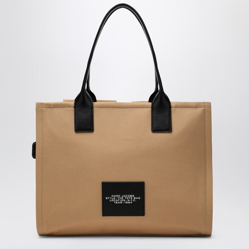 Marc マークジェイコブス貨物キャンバスラクダの大きなトートバッグ - Image 3
