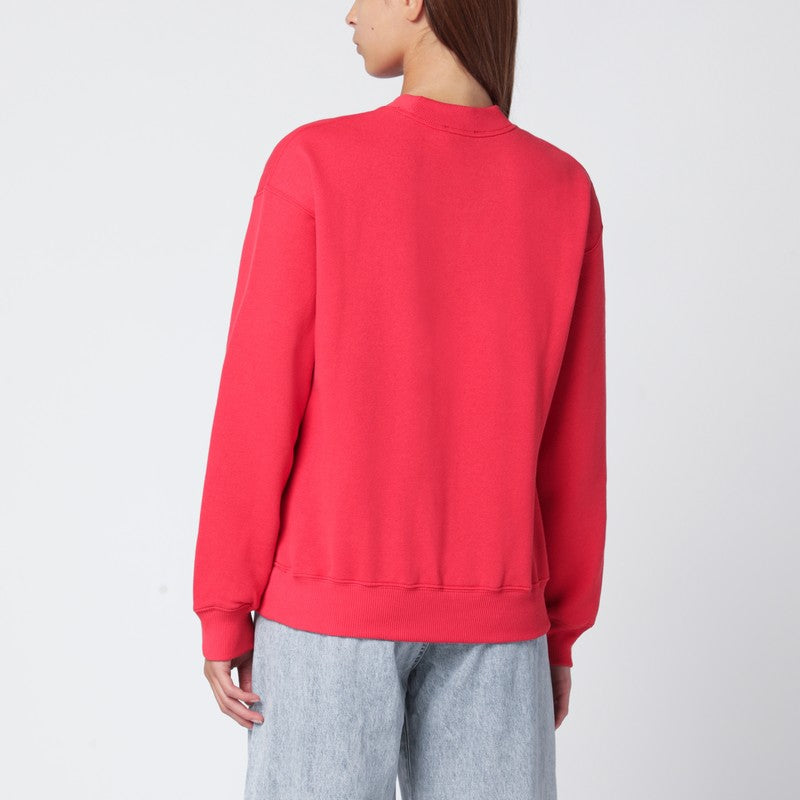 Polo ポロラルフローレンオレンジレッドコットンブレンドスウェットシャツ - Image 3