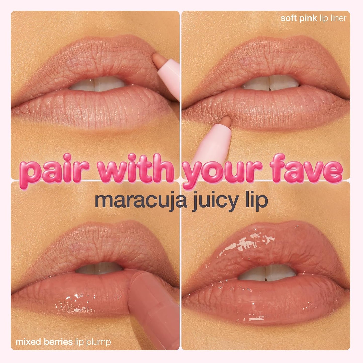 tarte maracuja juicy lip liner – Delineador labial cremoso, mate, con ácido hialurónico y vitamina E, vegano y libre de crueldad animal