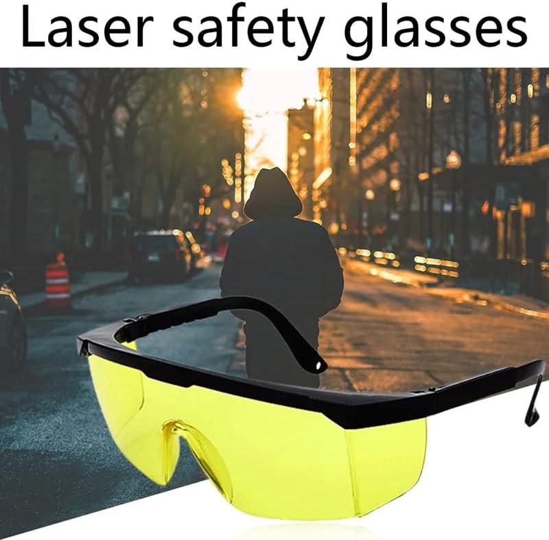 mecaponn Eyelash Goggles, Safety Glasses for Hair Removal, Eye Protection, Light Shading Sunglasses, Light Removal, 2 Pieces, Epilator Glasses, For Home Use, Glasses, Laser Hair Removal