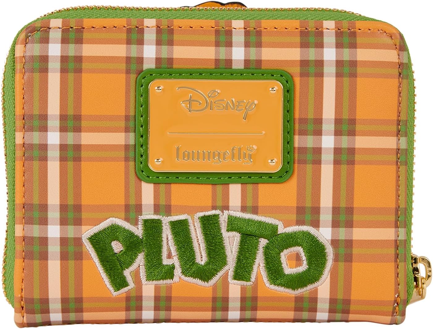 Loungefly Cartera Disney Pluto 95 aniversario con cremallera alrededor