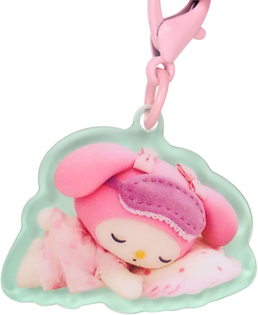 Sanrio (SANRIO) Acrylic Keychain (Netflix Original Anime My Melody & Kuromi) My Melody Acrylic & Steel Suitable for ages 3 and up 883328