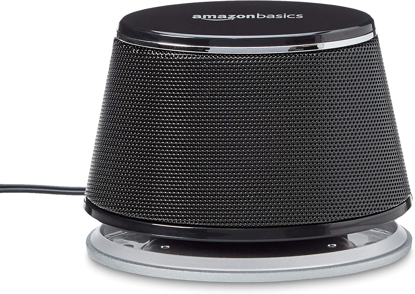 Basics Dynamic Sound Speaker, USB Powered, PC, Computer, Black, 1 Speaker Set, 2 Pieces