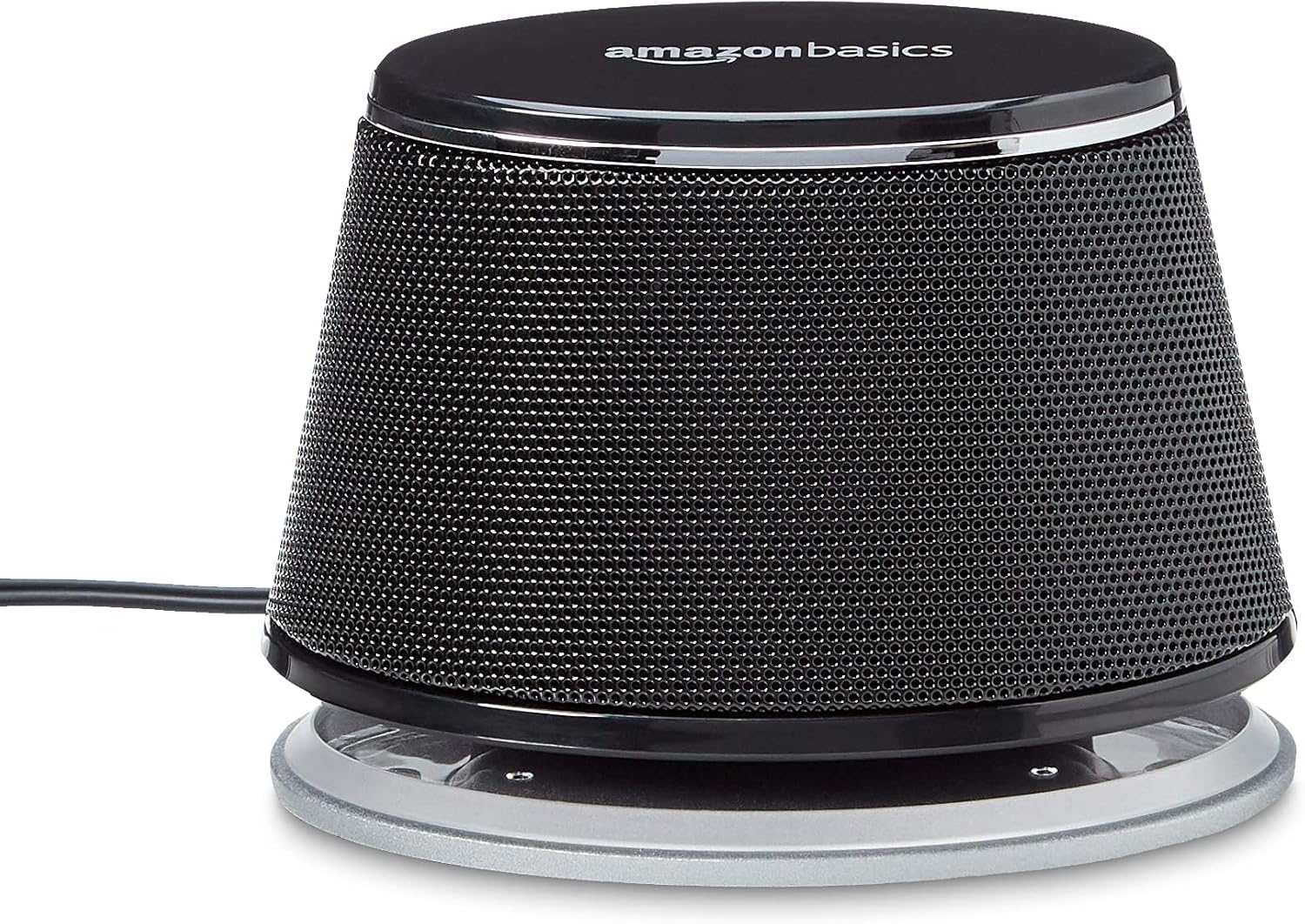 Basics Dynamic Sound Speaker, USB Powered, PC, Computer, Black, 1 Speaker Set, 2 Pieces