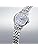 Seiko Presage Cocktail Time 1.3 inches (34 mm) Mechanical Automatic Winding (Hand Winding Included) for Women, light blue (frozen skydiving), Bracelet Type